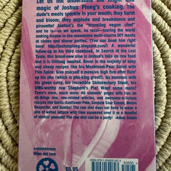 New-Set of Vegan Cookbooks-This Aint No Picnic, A Raw Vegan,Search Of Lost Taste - Picture 5 of 5